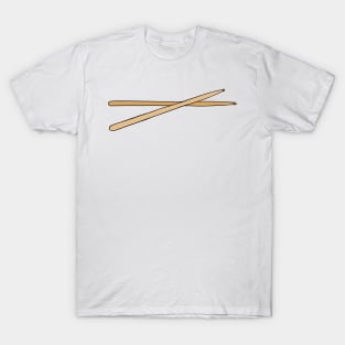 Drum Sticks Concert Illustration T-Shirt